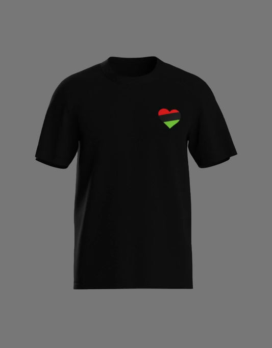 Heart Of A Soldier Tee - Black