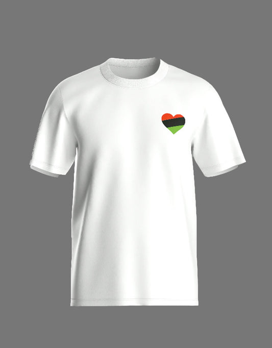 Heart Of A Soldier Tee - White