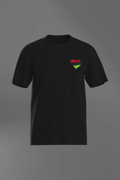 Heart Of A Soldier Tee - Black